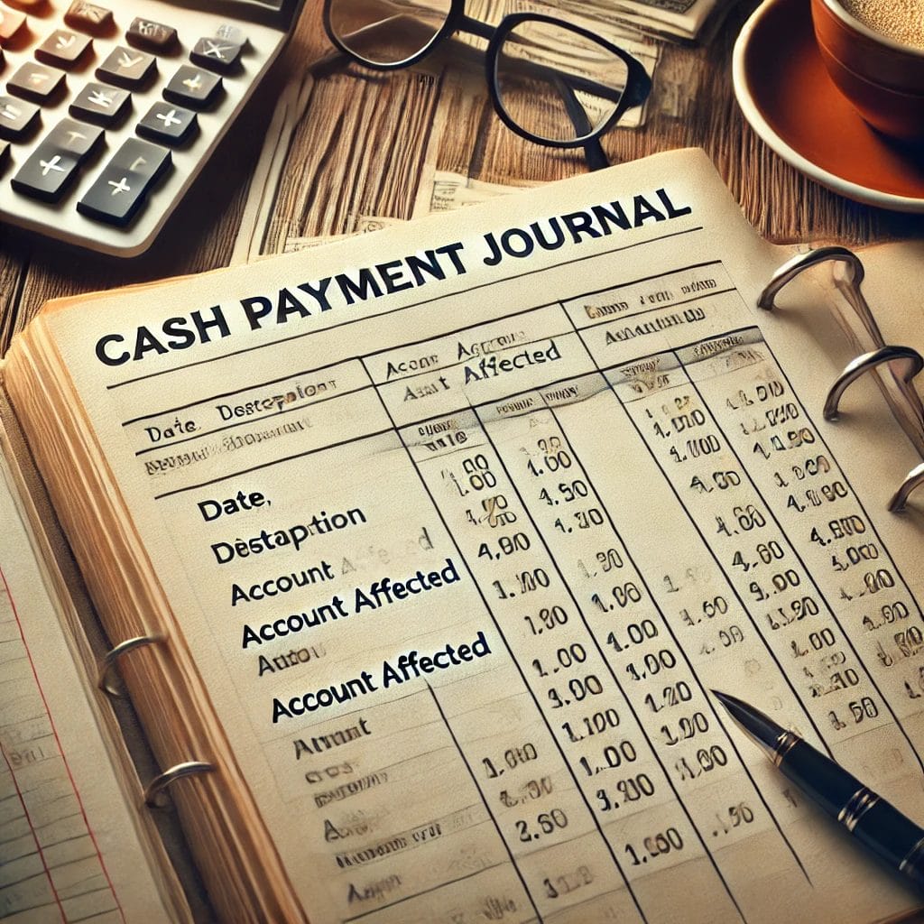 Cash Payment Journal Adalah